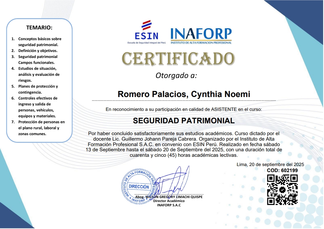 Certificado